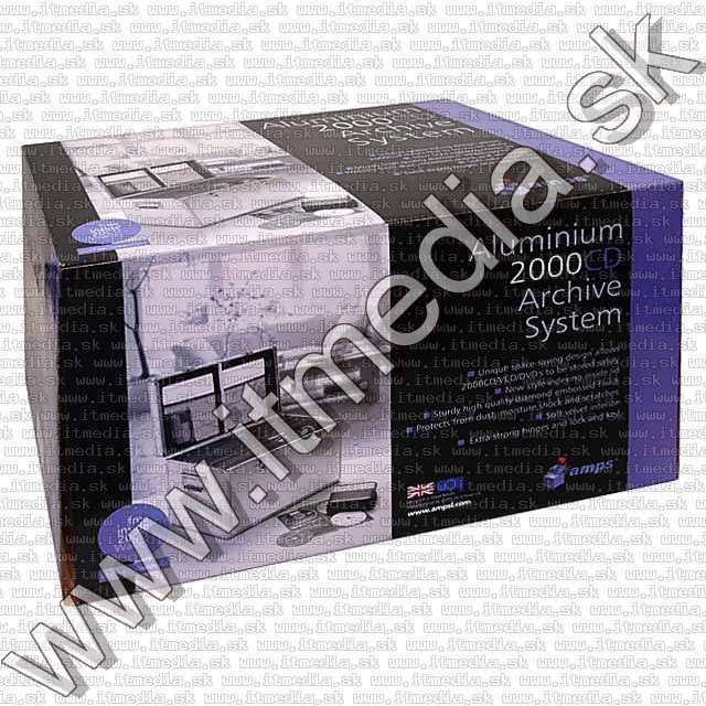Image of Aluminium 2000 pcs CD Box INFO !!! (IT5103)
